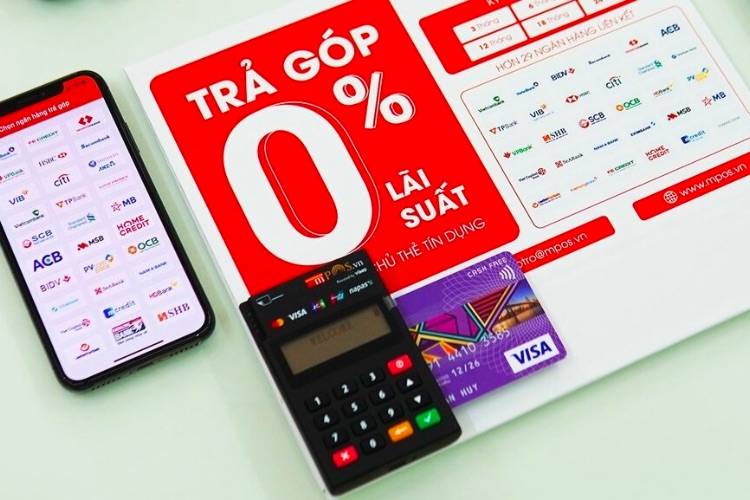 Trả góp thông qua thẻ tín dụng, Visa, Master Card