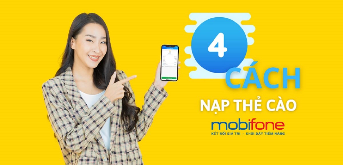 Hướng dẫn 5 cách nạp tiền điện thoại MobiFone nhanh chóng | ZaloPay