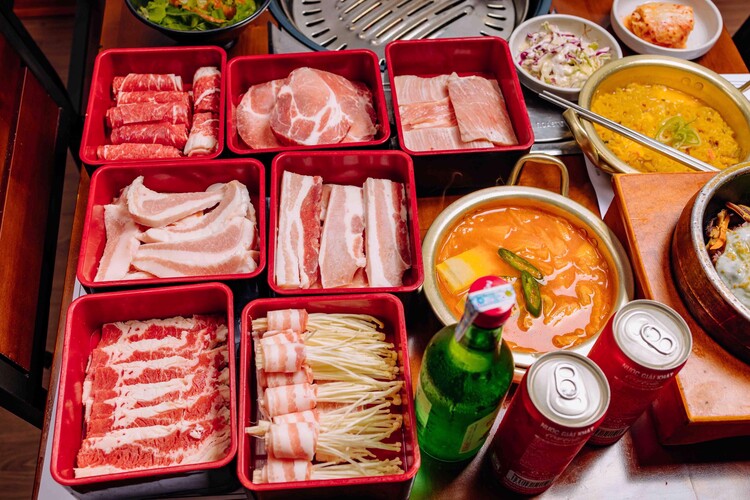 Quán buffet nướng ngon phong cách Hàn Quốc ở Hà Nội - Box BBQ
