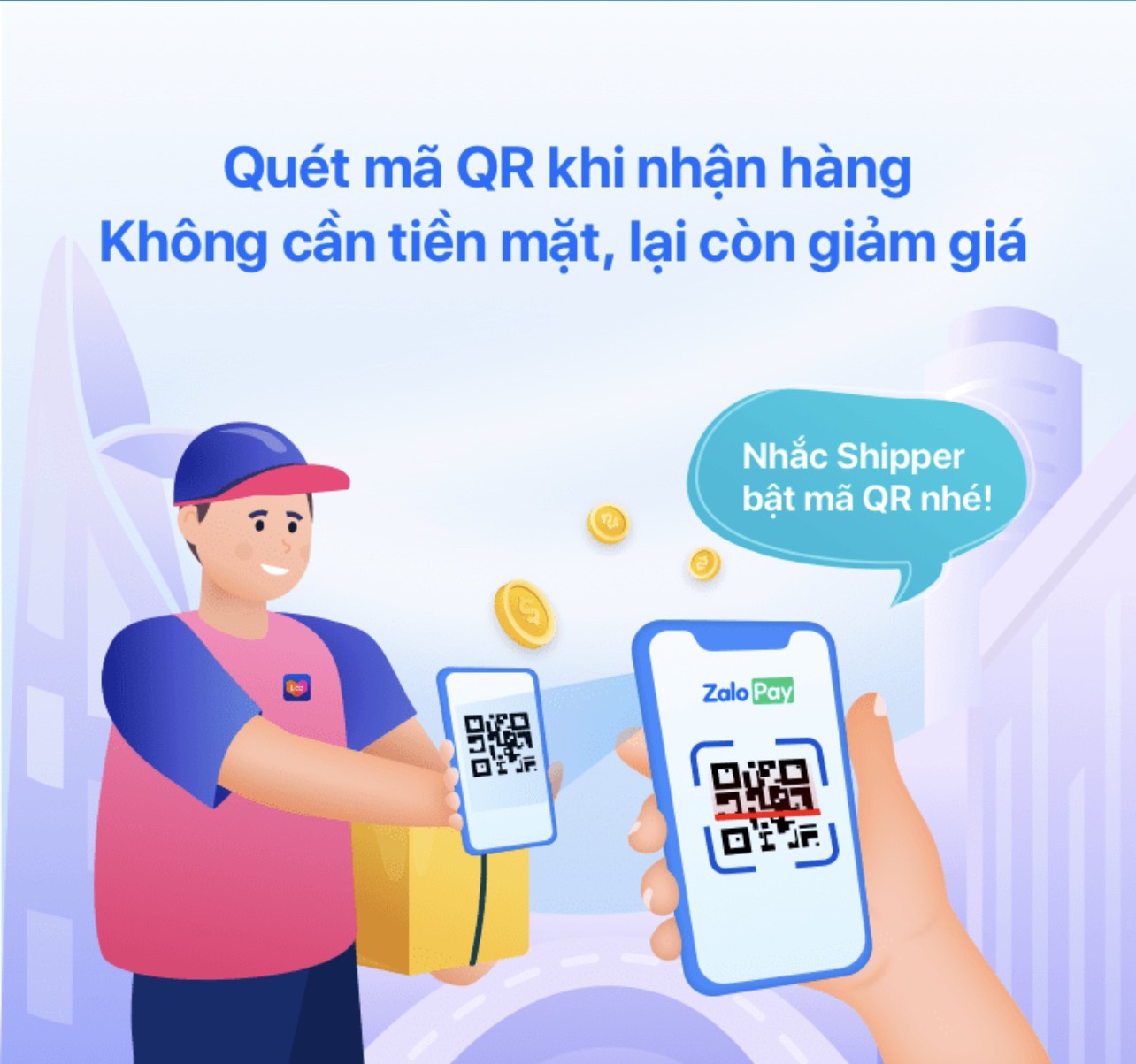 Ưu đãi cho lần đầu thanh toán ZaloPay ngay khi nhận hàng Lazada