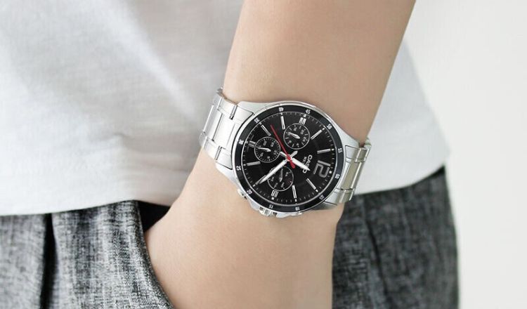 một trong mỗi khuôn đồng hồ đeo tay phái mạnh đẹp tuyệt vời nhất đồng hồ đeo tay phái mạnh Casio MTP-1374D-1AVDF
