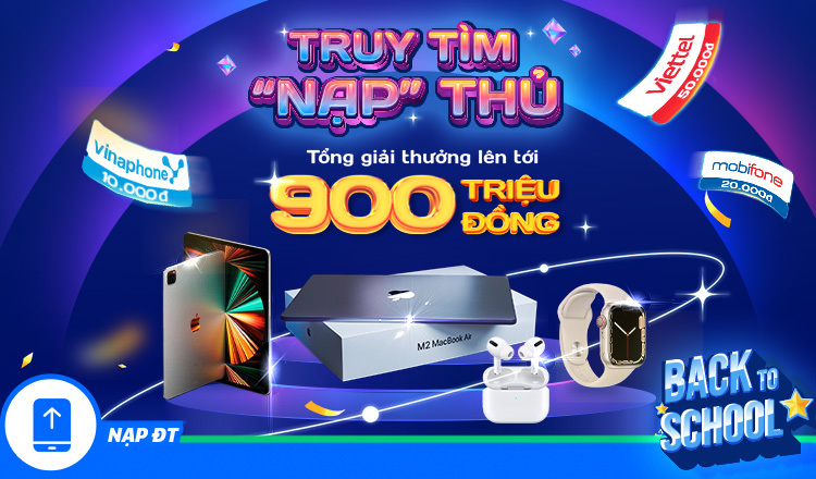 Mua nạp thẻ điện thoại data 3g4g trên ZaloPay nhận ưu đãi