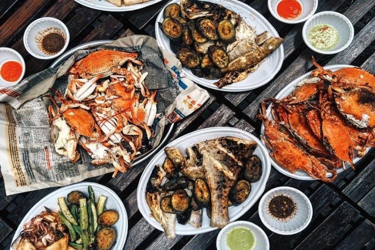 Biển Cần Giờ - Hải sản chú 5 lùn