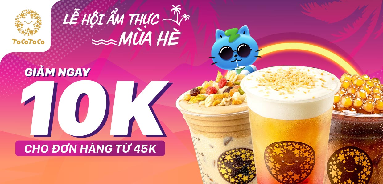 Khuyến mãi 10k tocotoco thanh toán ZaloPay