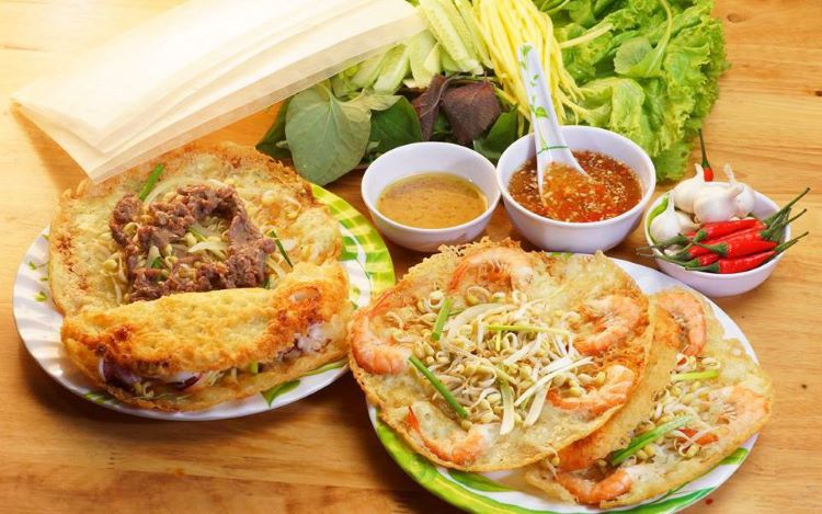 Bánh xèo tôm nhảy - Món ngon Quy Nhơn nhất định phải thử