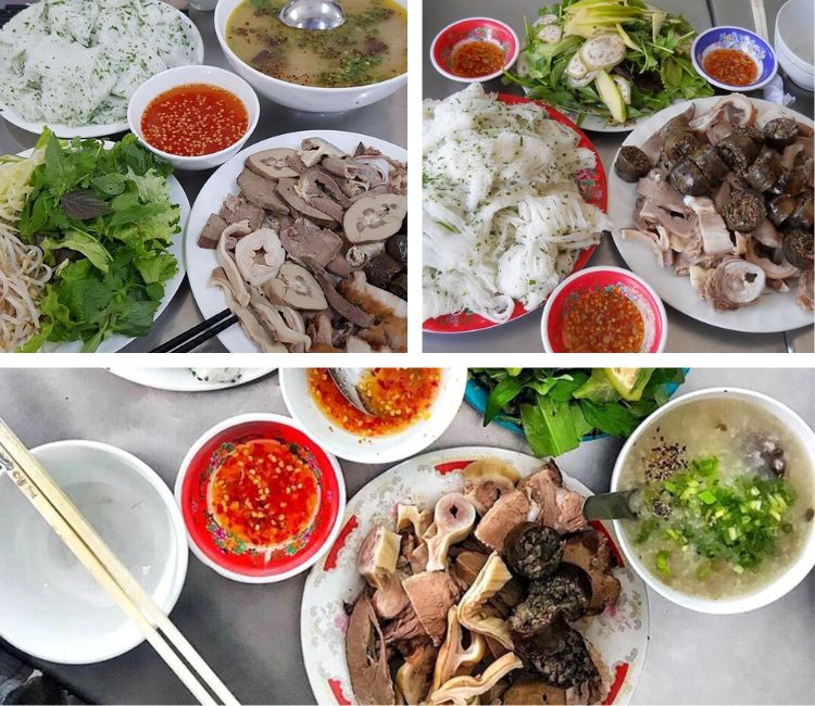  Bánh hỏi cháo lòng - Đặc sản Quy Nhơn