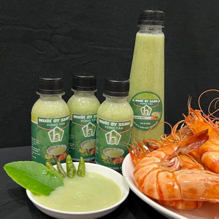 Muối ớt chanh / muối tôm Vũng Tàu