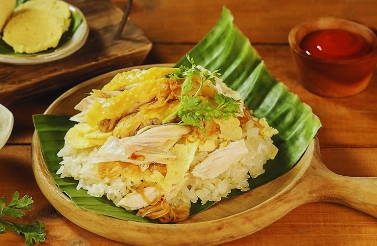 Xôi gà, xôi mặn