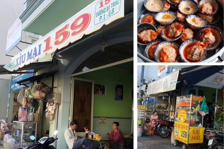 Điểm Tâm 159 - Bánh mì xíu mại