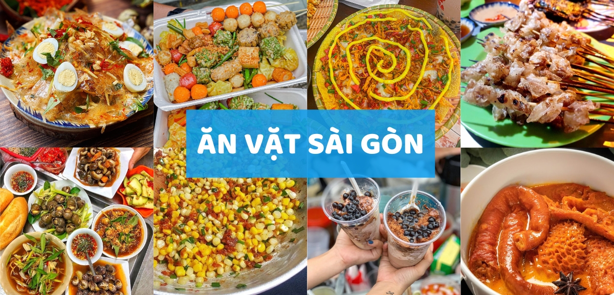 ăn vặt Sài Gòn 