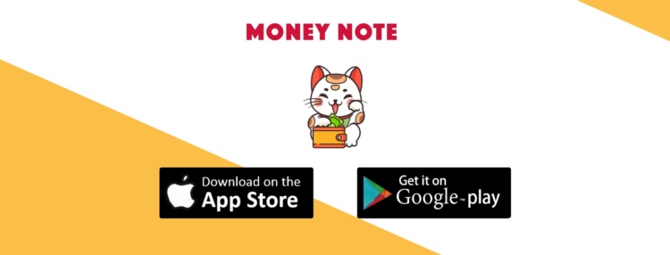 App quản lý chi tiêu Money Note