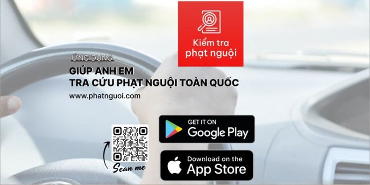 Ứng dụng Tra cứu phạt nguội toàn quốc