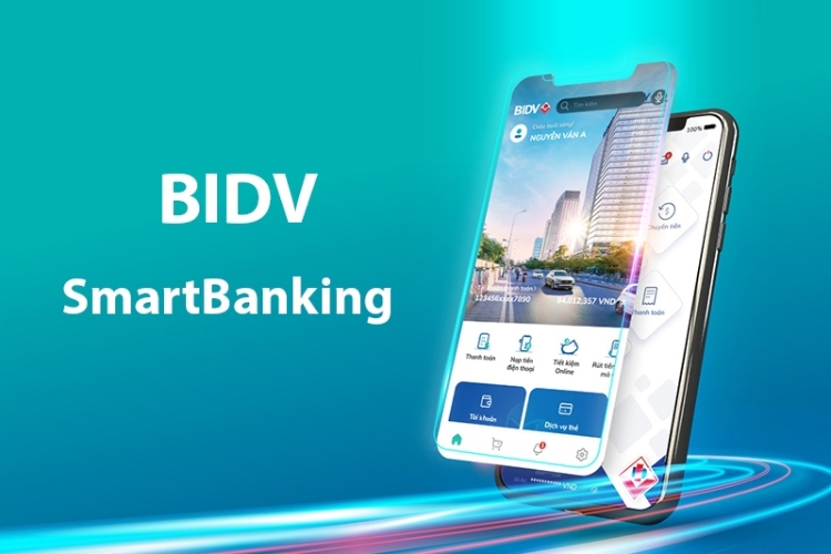 Tạo khoản vay online trên ứng dụng BIDV SmartBanking.