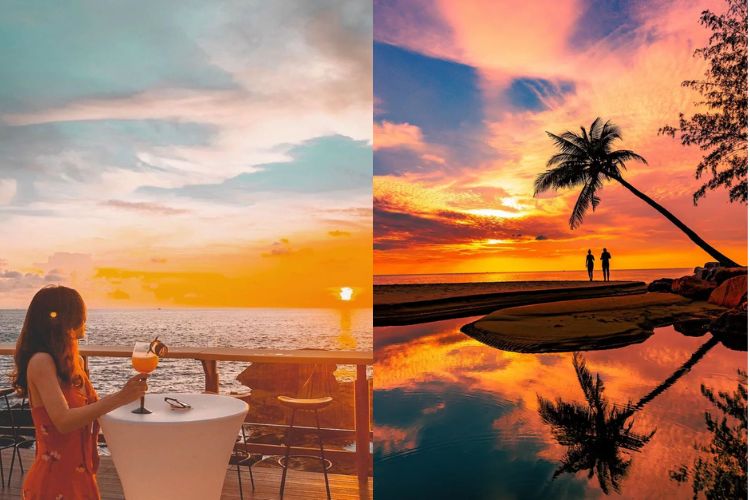 Ngắm hoàng hôn, chill cùng các quán cà phê ven biển