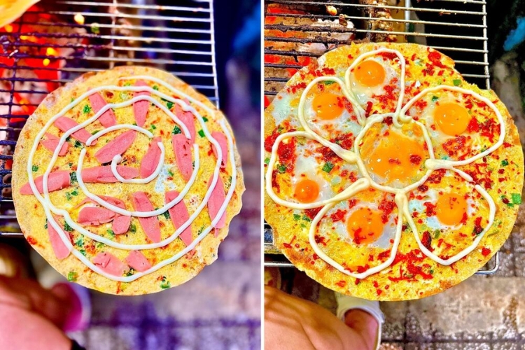 Bánh tráng nướng Cô Hương