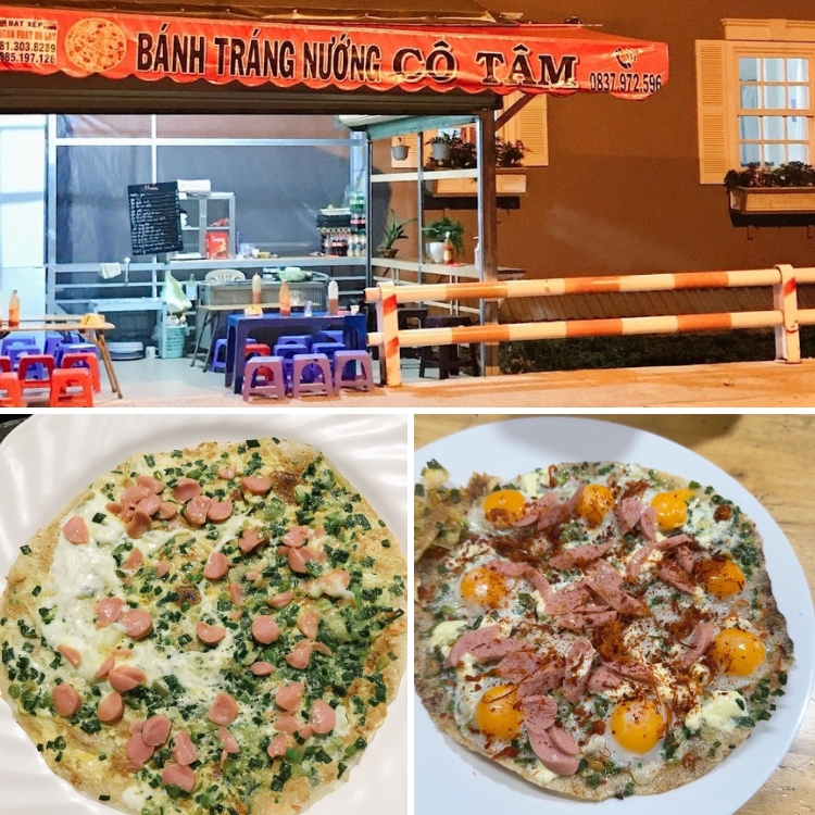 Bánh tráng nướng cô Tâm