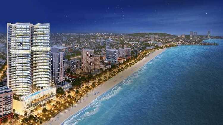 Bãi biển trung tâm Nha Trang