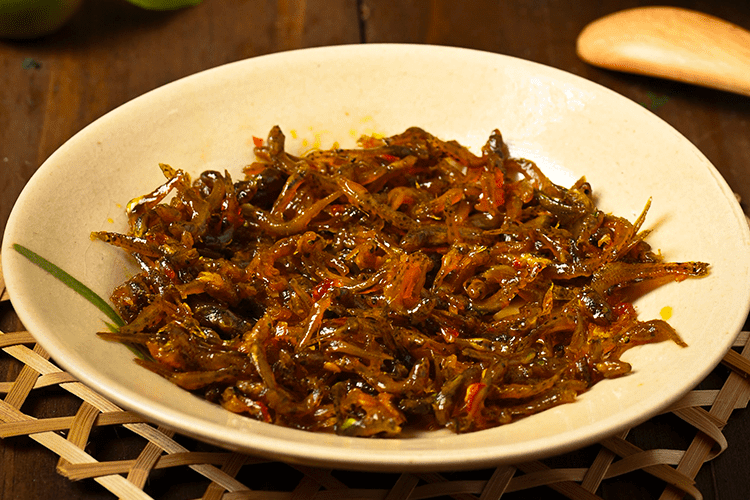 Cá bống sông Trà kho tiêu