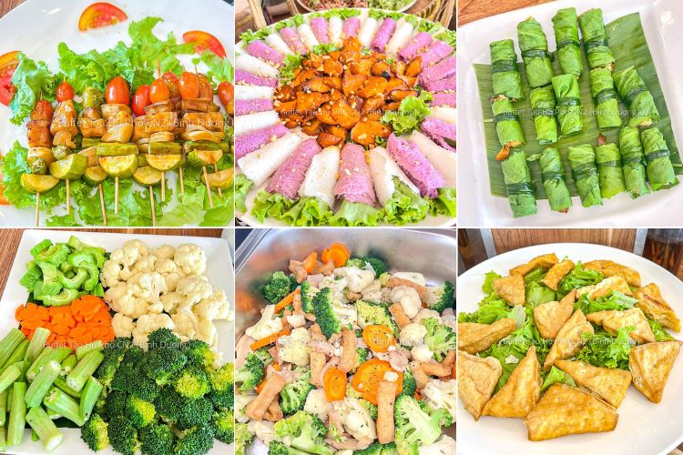 Buffet Bình Dương - Buffet chay Tàu Hủ Phố