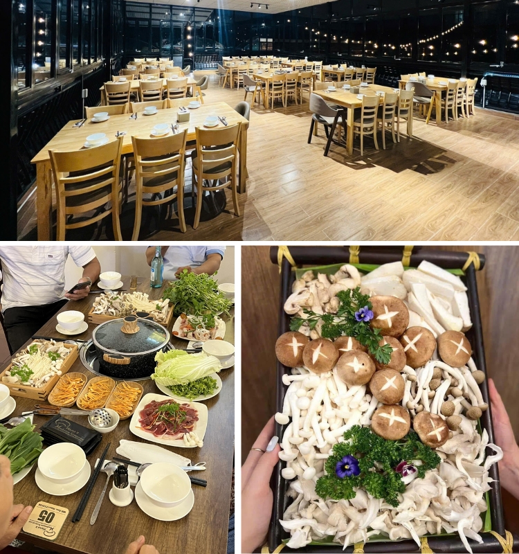 Hana Mushroom Restaurant - Buffet lẩu rau Đà Lạt