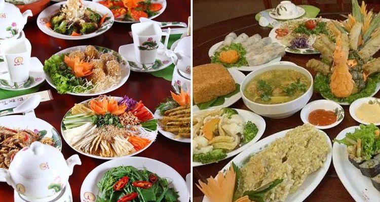 Nhà hàng Bồ Đề Tâm - Buffet chay ở Hà Nội