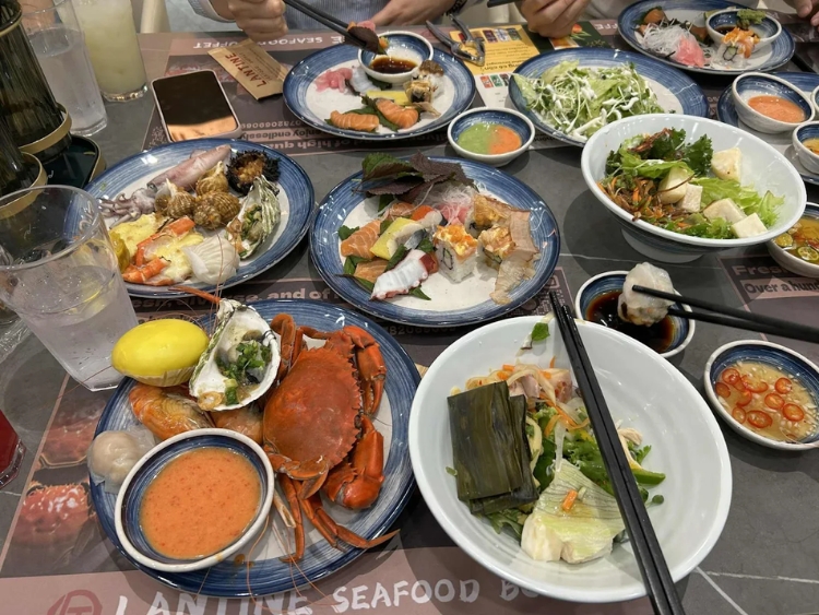 Buffet Hải Sản Lantine