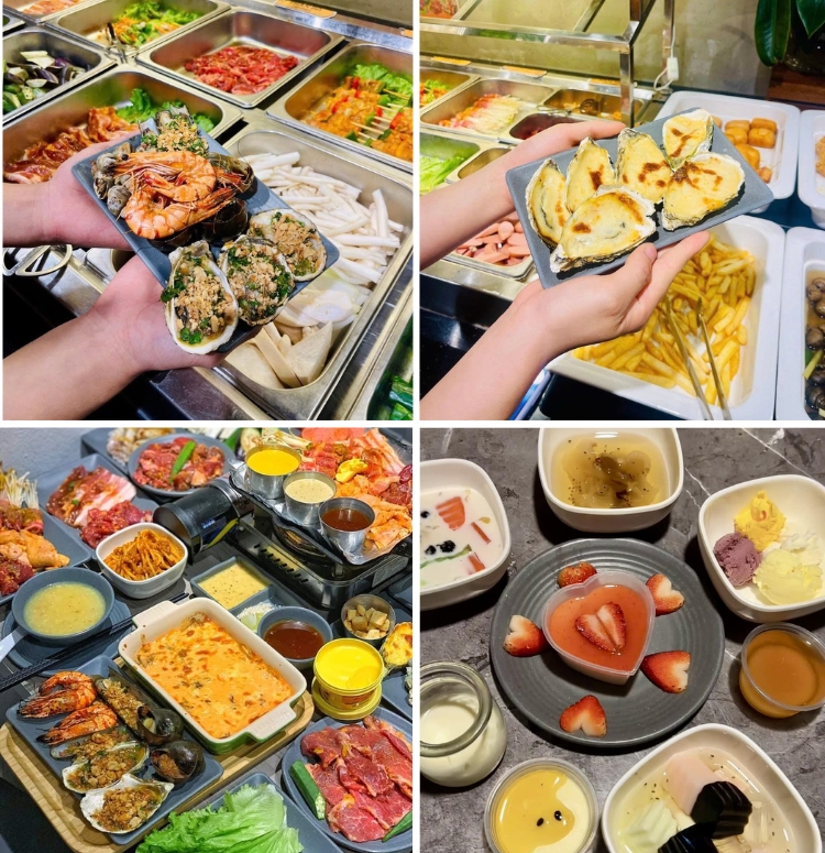 Chọn Quán Buffet Nướng Lẩu