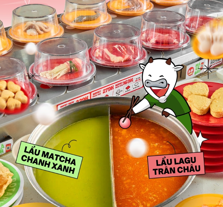 Kichi Kichi vừa ra mắt 2 hương vị lẩu mới
