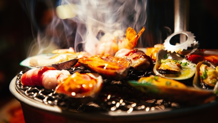 Buffet Khói - Quán buffet lẩu nướng giá rẻ