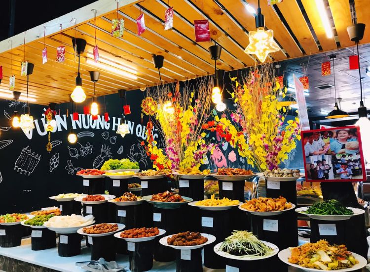 Vườn nướng Hàn Quốc Buffet