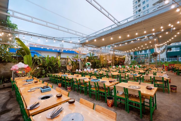 À Lôi BBQ - Buffet Nướng Sân Vườn Tân Phú