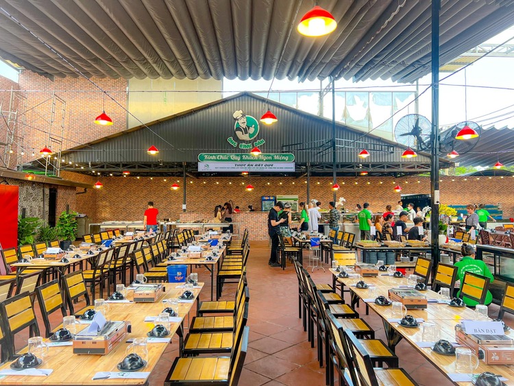 Buffet Ông Bình Dân - Buffet ốc Nhà Bè