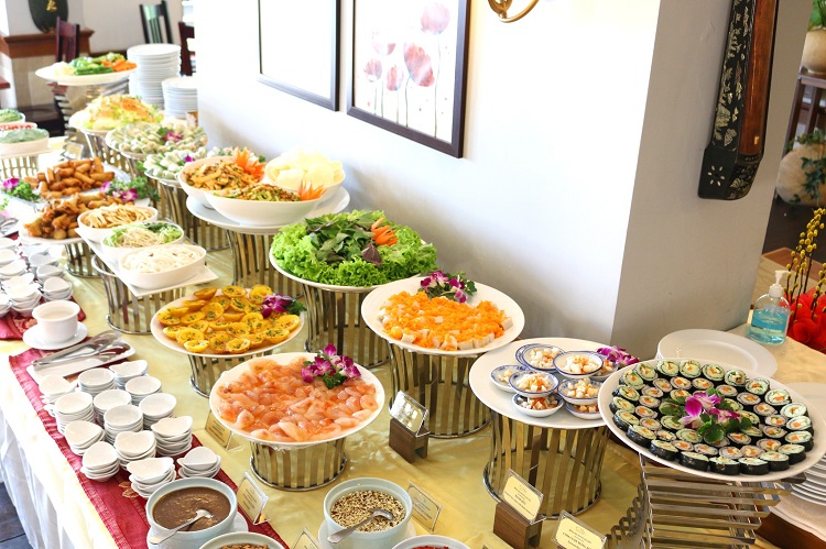 Buffet chay Cỏ nội - Buffet quận 1