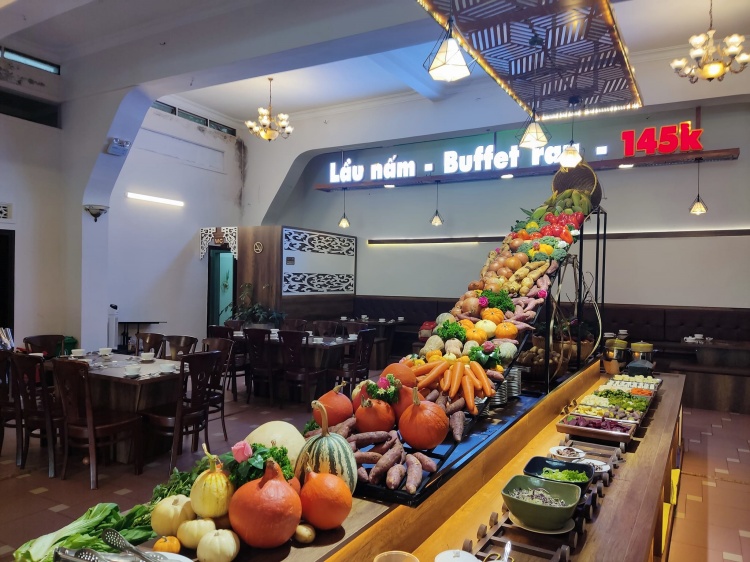 Lẩu nấm buffet rau Hana Mushroom Restaurant