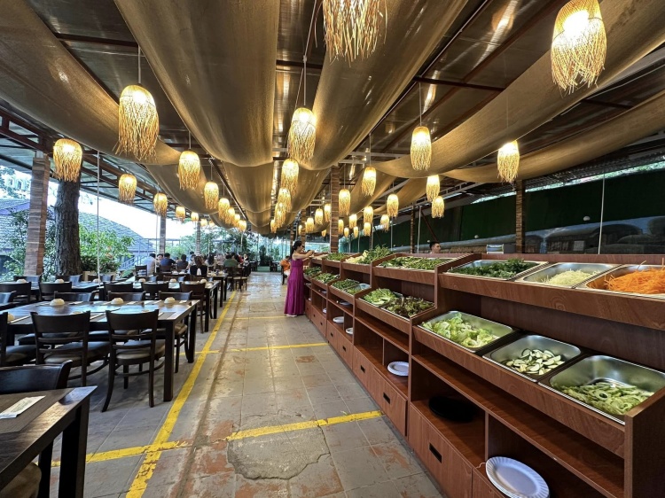 Buffet Rau RobinSon Đà Lạt