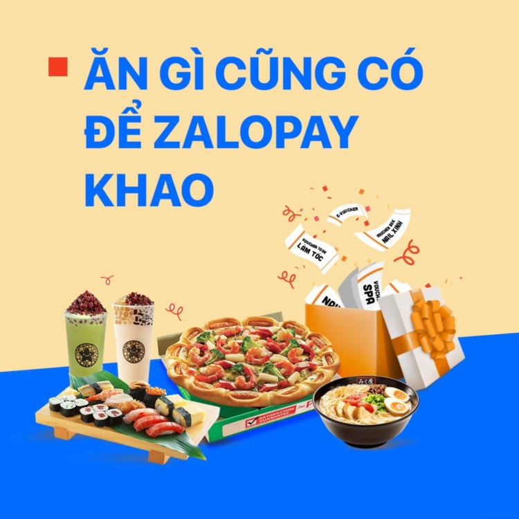 Thanh toán hóa đơn ăn uống nhanh chóng, đơn giản với ZaloPay