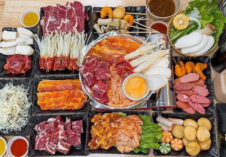 Chú Béo BBQ - Buffet Nướng Chảo Gang 139k