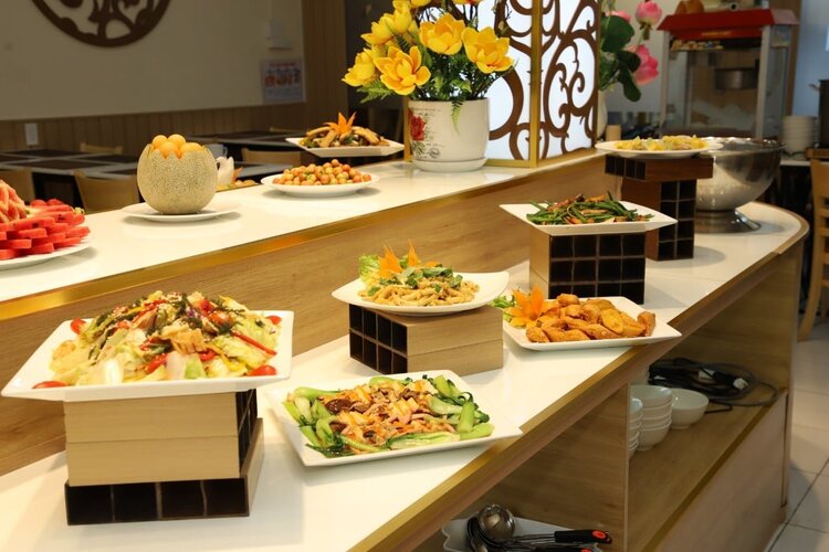 Buffet chay Tâm Ngọc