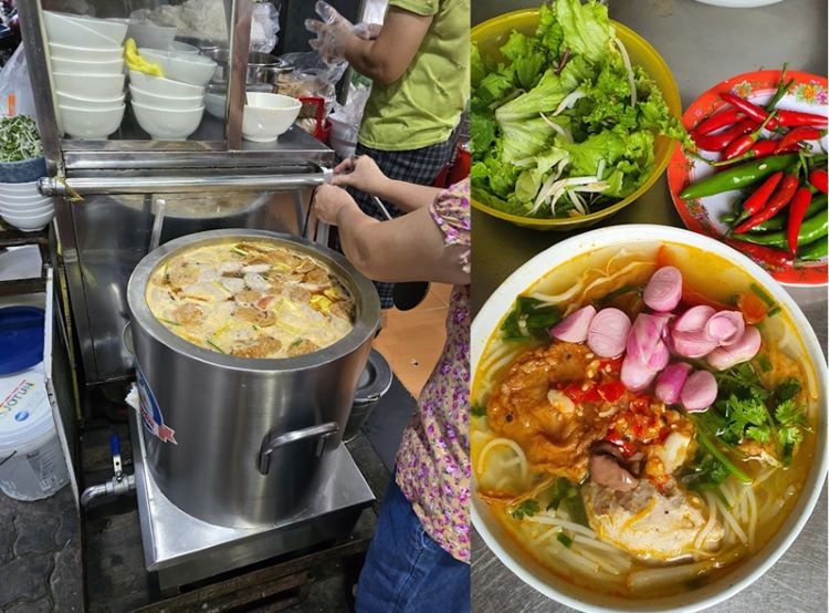 Quán bún chả cá Cô Lan