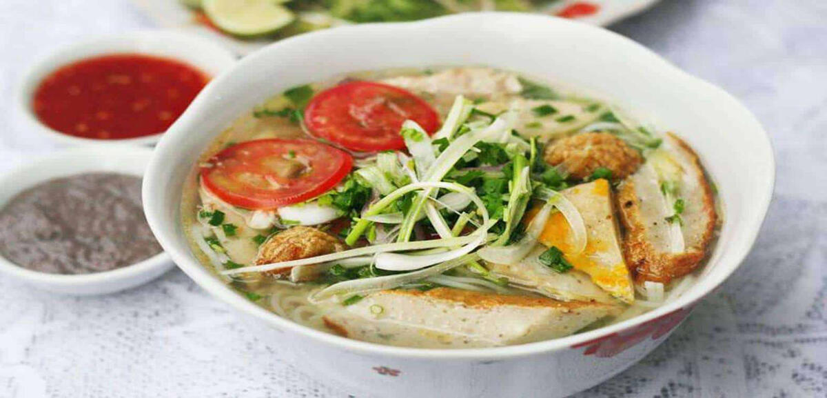 bún chả cá Đà Nẵng
