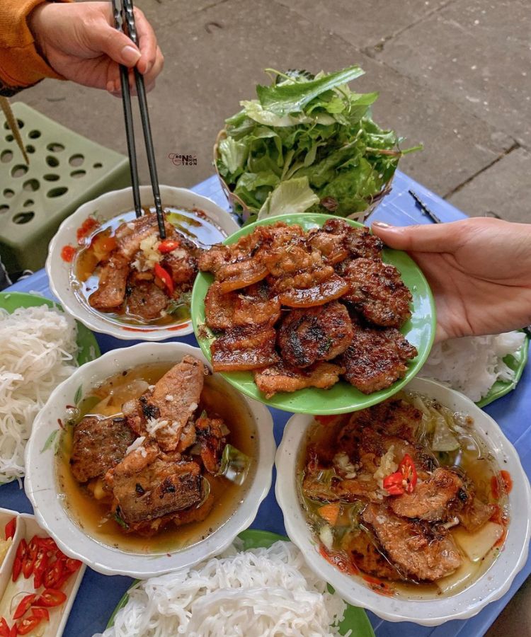 Bún chả Trang Béo