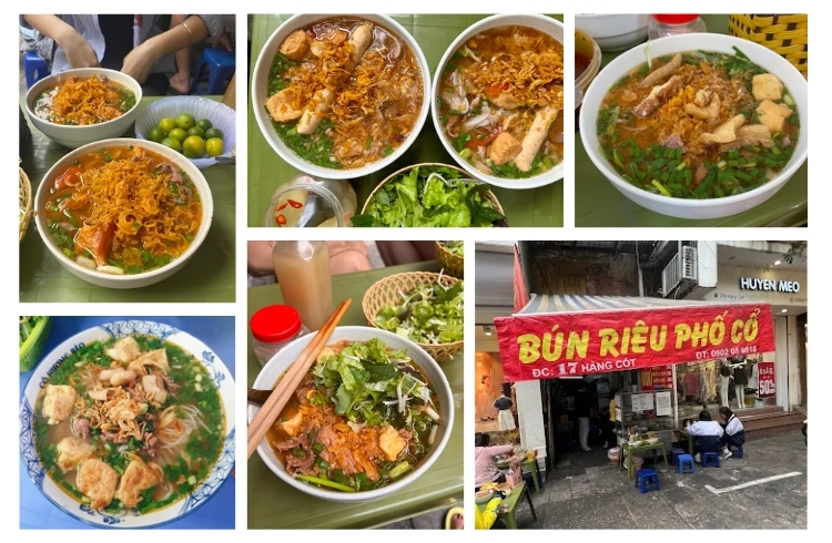 Bún riêu Phố Cổ - Hương vị bún riêu Hàng Cót đậm đà giữa lòng Hà Nội xưa