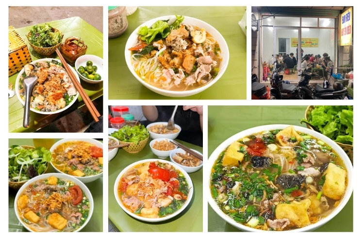 Bún riêu Huyền Béo - Quán bún riêu Bạch Mai nổi tiếng bởi hương vị cay thơm chuẩn Hà Nội