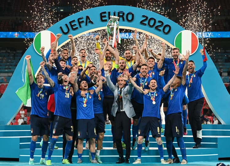 Đội tuyển Italia giành ngôi vị quán quân mùa giải EURO 2020
