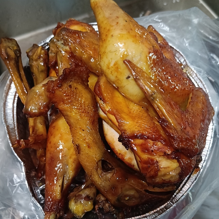 Gà nướng mật mía