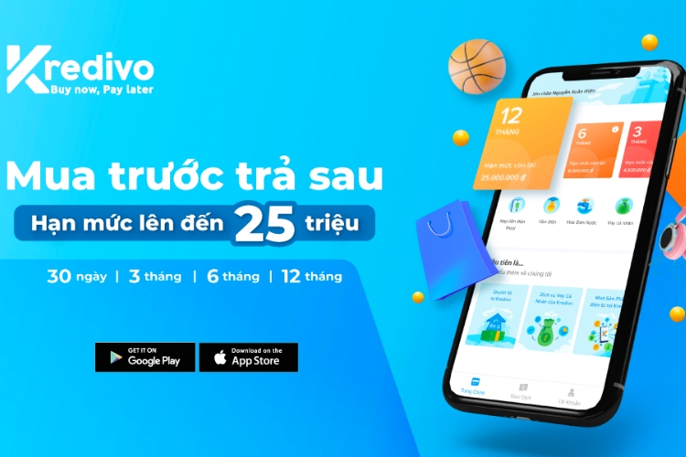 Kredivo - top ví trả sau dễ mở