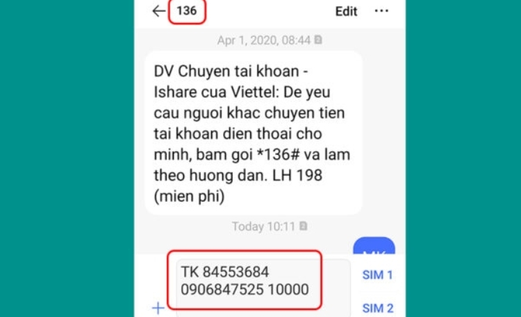 Cách chuyển tiền điện thoại Viettel sang MobiFone