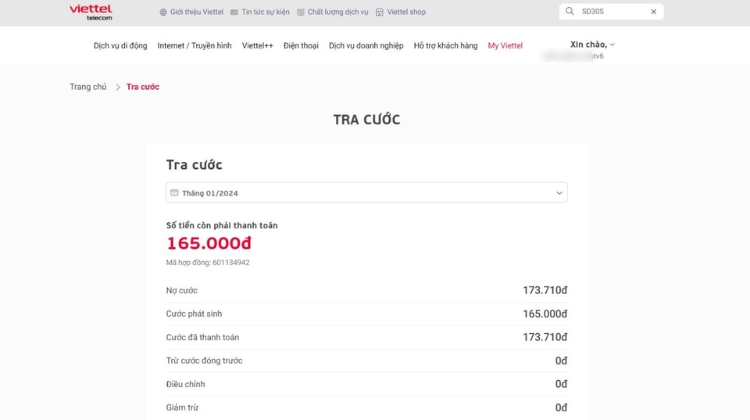 cách kiểm tra tiền ứng viettel