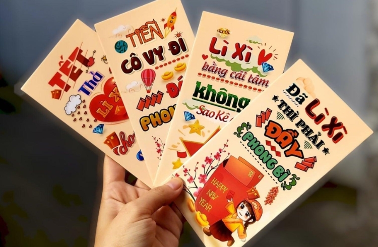 cách lì xì độc đáo