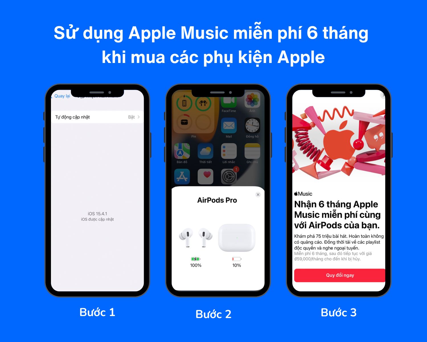 Cách sử dụng Apple Music miễn phí